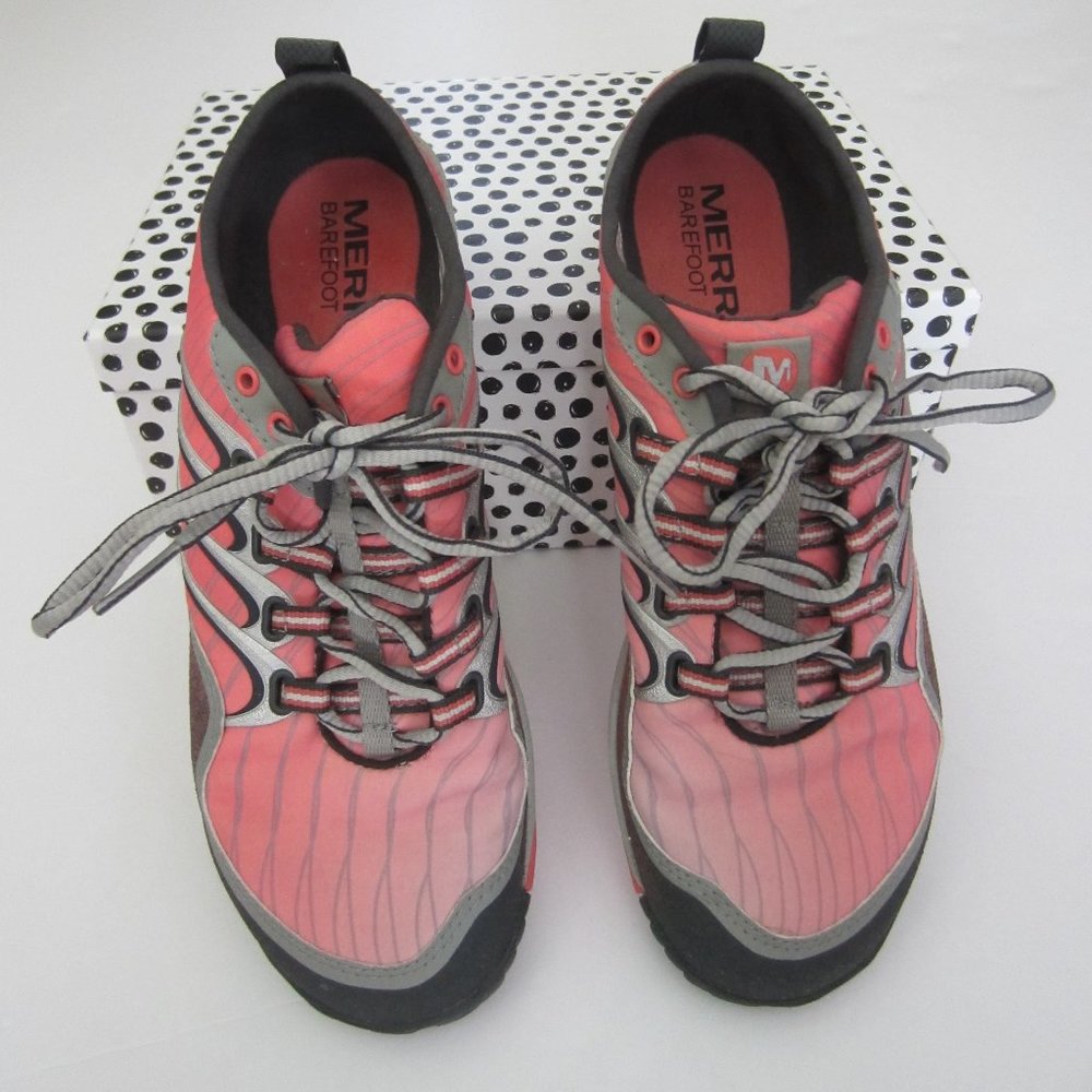 NWOT Merrell Hiking Vibram Sole Pink/Gray W Sz M7